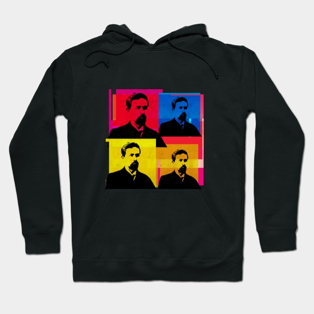 ANTON CHEKHOV - Russian Dramatist, Author and Physician Hoodie by CliffordHayes